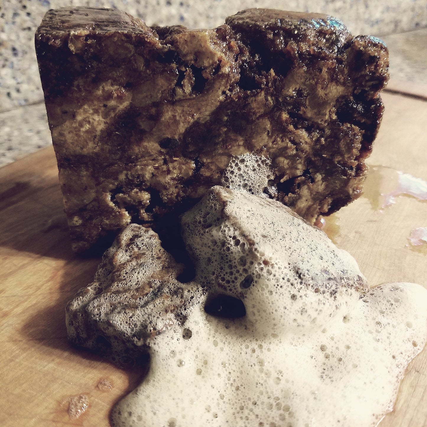 Raw African Black Soap