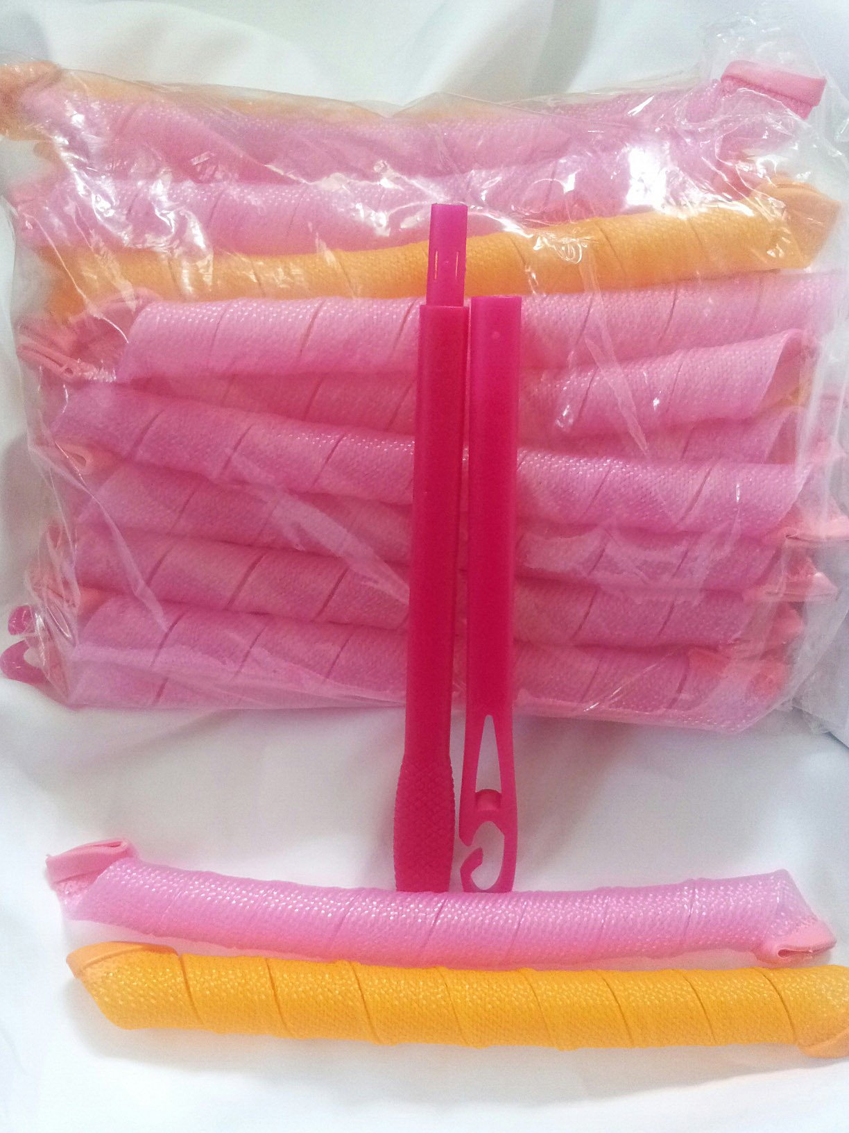 DIY Curl Formers Hair Styling Rollers Spiral Curlers
