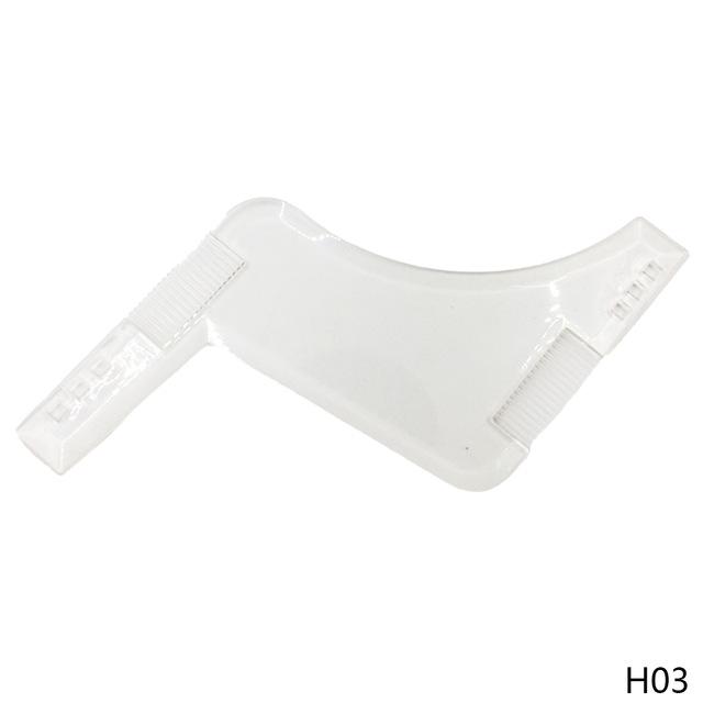 New Double-side Beard Shaping Styling Template