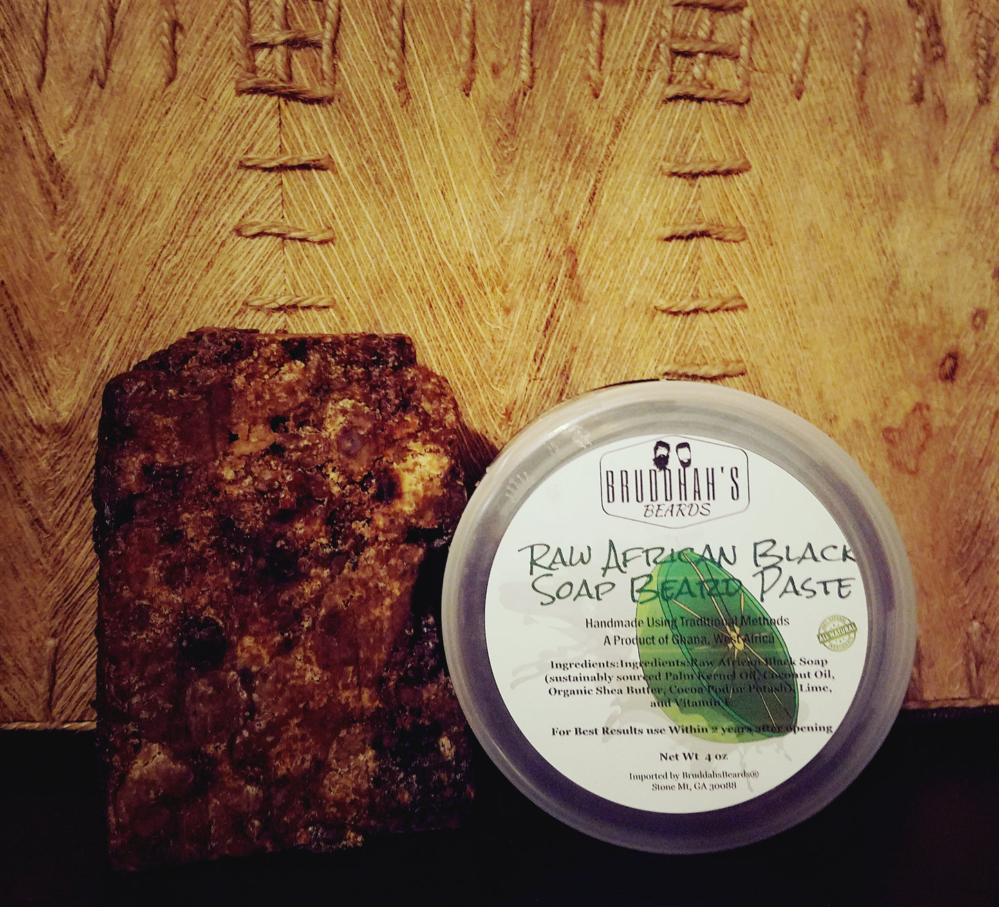Black Soap Beard Paste