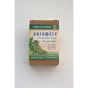 Ayurvedic Vanilla-Neem Soap 2.75oz Bar