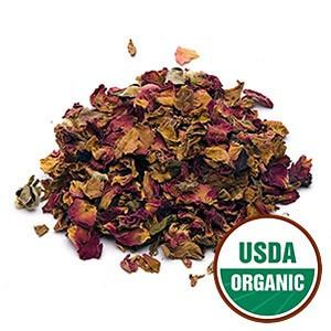 Organic Red RosePetals & Buds
