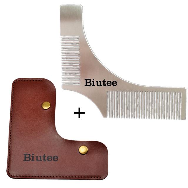 Rasier Schablone Gentleman Beard Trim Template