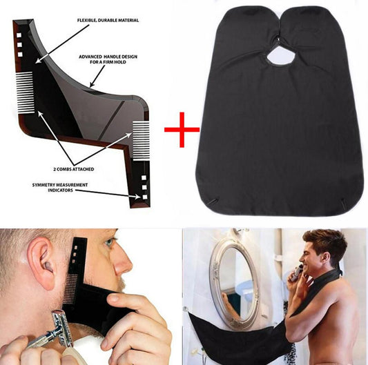 Keep it Clean  Beard Trimmer plus Shaving Apron (Sink Cape)