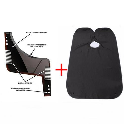 Keep it Clean  Beard Trimmer plus Shaving Apron (Sink Cape)