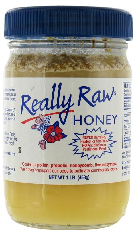 Organic Really Raw Honey 1 lb(453 gm)