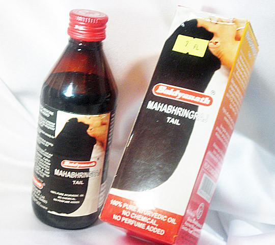 Baidyanath Mahabhringraj Maka Oil 200 ml
