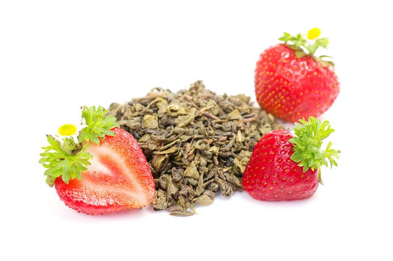 Organic Strawberry Green Tea Blend 100 grams