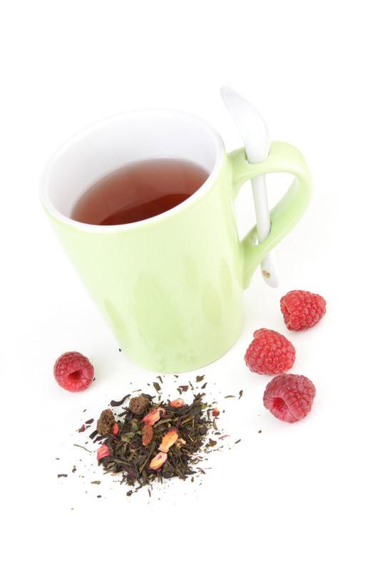 Organic Raspberry Green Tea Blend